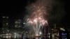 (FILE) Fireworks explode over Baltimore's Inner Harbor during the Ports America Chesapeake 4th of July Celebration, Thursday, July 4, 2019, in Baltimore.