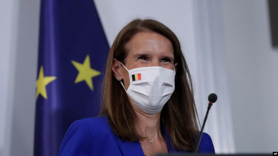 Sophie Wilmes, ministri w'Ububanyi n'Amahanga w'Ububiligi akaba na Ministri w'Intebe wungirije