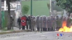 2017-07-27 美國之音視頻新聞: 委內瑞拉全國罷工進入第二天 (粵語)