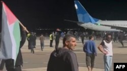 شورش در فرودگاه شهر «ماخاچ‌قلعه» داغستان