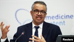 Tổng giám đốc Tổ chức Y tế Thế giới - ông Tedros Adhanom Ghebreyesus.