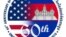 A logo highlighting the 60 years of relations between the United States and Cambodia. (Photo: Courtesy of US Embassy, Phnom Penh)