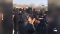 شعار «کشته ندادیم که سازش کنیم، رهبر قاتل رو ستایش کنیم» در وحیدیه شهریار
