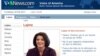 VOA Albanian Service website, featuring Kosovo’s new president, Atifete Jahjaga