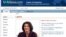VOA Albanian Service website, featuring Kosovo’s new president, Atifete Jahjaga