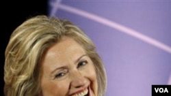 Sekretè Deta Ameriken an Hillary Clinton (AP Photo/Luis M. Alvarez)