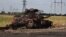 Фото: зруйнований російський танк в Курській області РФ, 16 серпня 2024 року 