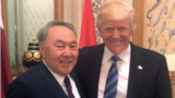 Nazarbayev Trump 2017