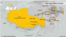 Locations of self-immolations in Tibet