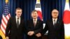 미한일 '새 대북 이니셔티브' 북 핵 자금줄 차단 주력…북중러 견제 '가치외교' 강화