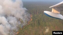 Пожар в Красноярском крае, 1 августа 2019 года
