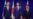 美国国务卿马尔科·卢比奥在纽约联合国大会期间会见日本外相茂木敏充(Motegi Toshimitsu)(右)和韩国外交部长赵显(Cho Hyun)(左)，三国外长在会后发表联合声明。(2026年9月21日)
