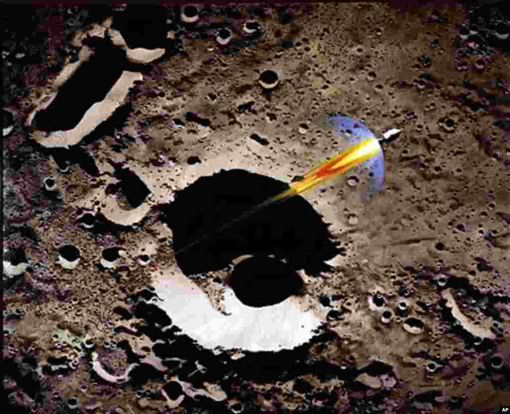 太空画家罗伯特.麦考尔(Robert McCall)笔下的“阿波罗”8号飞离月球轨道返回地球的时刻。