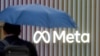 FILE - The logo of Meta is seen in Davos, Switzerland, May 22, 2022. 