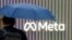 FILE: Logo of Meta Platforms is seen. Taken May 22, 2022 in Davos
