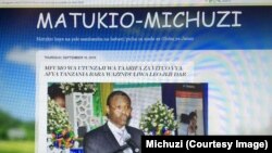 Ukurasa wa Blog ya Michuzi miaka 10
