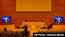 지난 22일 개막한 유엔 인권이사회 46차 정기이사회에서 안토니우 구테흐스 유엔 사무총장이 화상으로 연설했다.