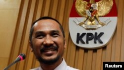 Ketua KPK Abraham Samad mengatakan, lembaganya selama 2013 telah berhasil menyelamatkan uang negara sebesar Rp 1,196 triliun yang berasal dari penanganan perkara tindak pidana korupsi dan penerimaan gratifikasi. (Foto: Dok). 