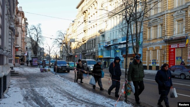 13 Ocak 2024 - Harkiv kent merkezi
