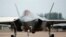 FILE - A Lockheed Martin F-35A fighter taxis along a runway at the Royal International Air Tattoo at Fairford, England, July 8, 2016. 