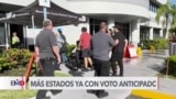 Florida y otros estados inician votación adelantada en persona