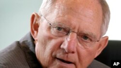 Menkeu Jerman Wolfgang Schaeuble