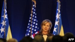 Хиллари Клинтон в Сараево 12 октября, 2010