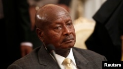 Le président Ougandais Yoweri Museveni