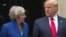 Theresa May accueille Donald Trump à Downing Street