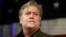 Steve Bannon, mantan penasihat Presiden Donald Trump di Gedung Putih (foto: dok). 