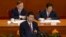 China's newly-elected President Xi Jinping delivers a speech during the closing session of the National People's Congress in Beijing March 17, 2013.