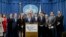 Assembly Speaker Anthony Rendon, D-Paramount, center, discusses a pair of proposed measures to protect immigrants, during a news conference in Sacramento, Calif., Dec. 5, 2016.