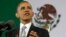 US President Barack speaks at the Anthropology Museum in Mexico City, May 3, 2013.