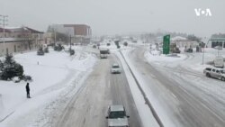 Bakıya bir gün qar yağdı, nəqliyyat iflic oldu