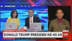 Laporan Langsung VOA untuk CNN Indonesia: Pelantikan Donald Trump, Presiden ke-45 AS