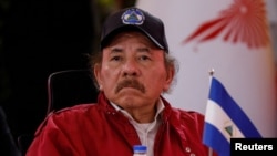 ARCHIVO: El presidente de Nicaragua, Daniel Ortega, durante una cumbre del Alba en Caracas, Venezuela, el 24 de abril de 2024.