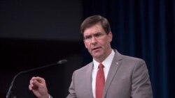 政府即將換屆 五角大樓稱埃斯珀部長沒被要求辭職