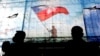 FILE - Taiwanese flags are seen at the Ministry of National Defence of Taiwan in Taipei, Taiwan, December 26, 2022. 