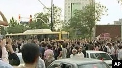 Student protests in Iran.