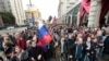 В Москве прошли акции в поддержку оппозиционера Алексея Навального