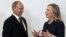 Володимир Путін і Гілларі Клінтон на зустрічі АТЕС у Владивостоку, 8 вересня 2012 р.