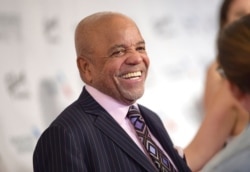 FILE - Berry Gordy attends the the 48th Annual Songwriters Hall of Fame Induction and Awards Gala at the New York Marriott Marquis Hotel in New York, June 15, 2017.