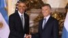 Obama Meets With Argentina’s President, People