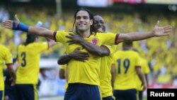 Falcao es el goleador del Atlético de Madrid y está nominado al Balón de Oro 2012.