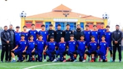 تیم ملی فوتبال زیر ۱۷ سال افغانستان که در جام (کافا) در تاشکند اوزبیکستان شرکت کرده است