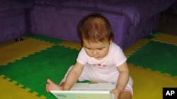 According to BabyFirst's homepage, child development experts have invented a way for babies and toddlers to use the computer themselves.