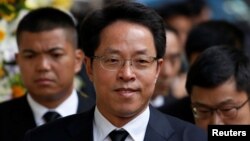 資料照：中國國務院港澳辦主任張曉明。