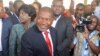 FILE: Frelimo presidential candidate Filipe Nyusi casts his ballot in the general election at a secondary school in Maputo, Oct. 15, 2014. 