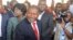 FILE: Frelimo presidential candidate Filipe Nyusi casts his ballot in the general election at a secondary school in Maputo, Oct. 15, 2014. 