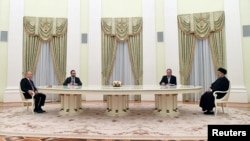 რუსეთისა და ირანის პრეზიდენტების შეხვედრა მოსკოვში